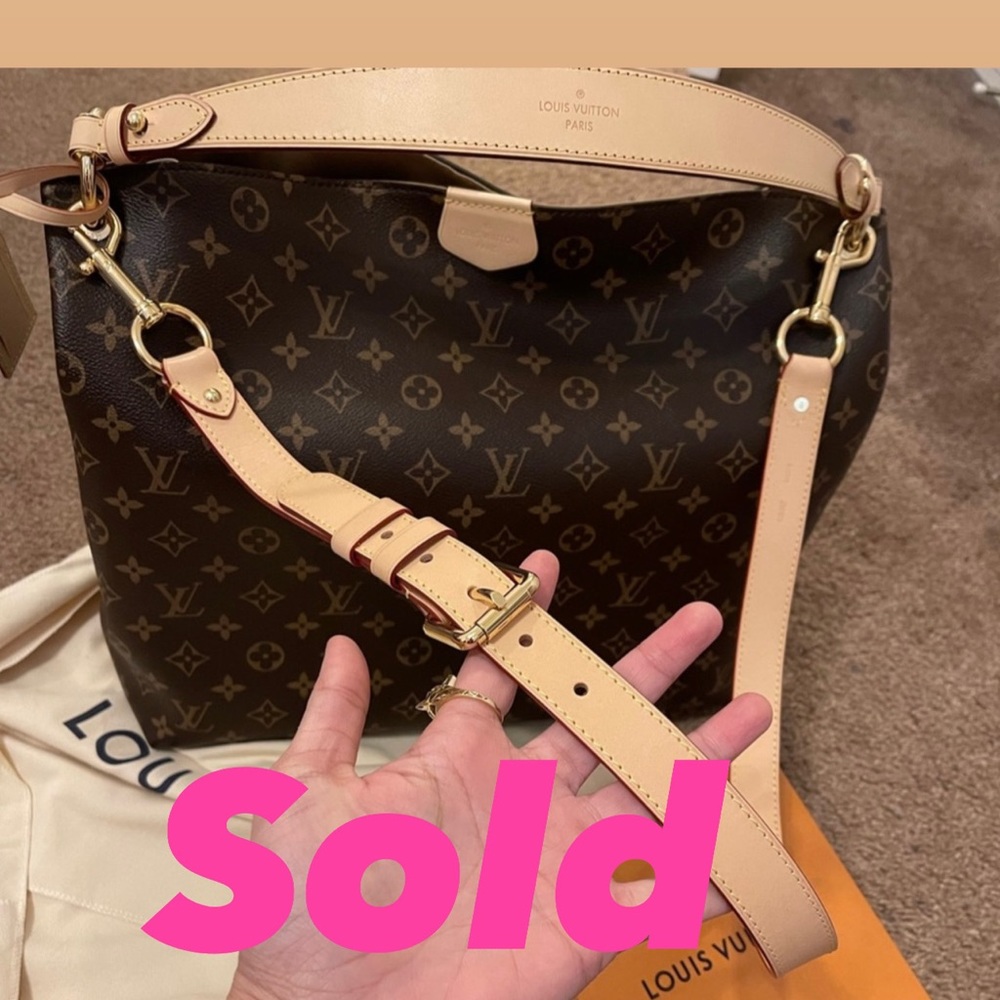 Authentic louis vuitton gracefull MM looks like new!
